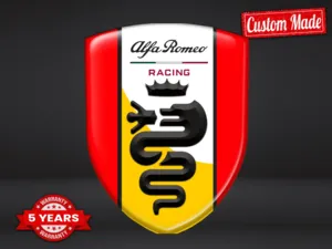 Alfa Romeo Pegatinas Negocio Edición Personalizable Diseño